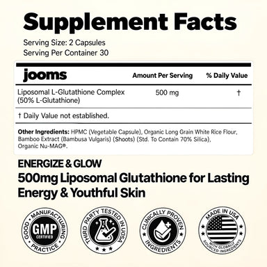 Jooms Liposomal Glutathione Capsules