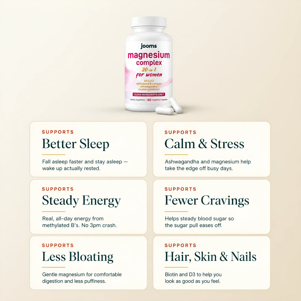 20-in-1 Magnesium Complex · For Women