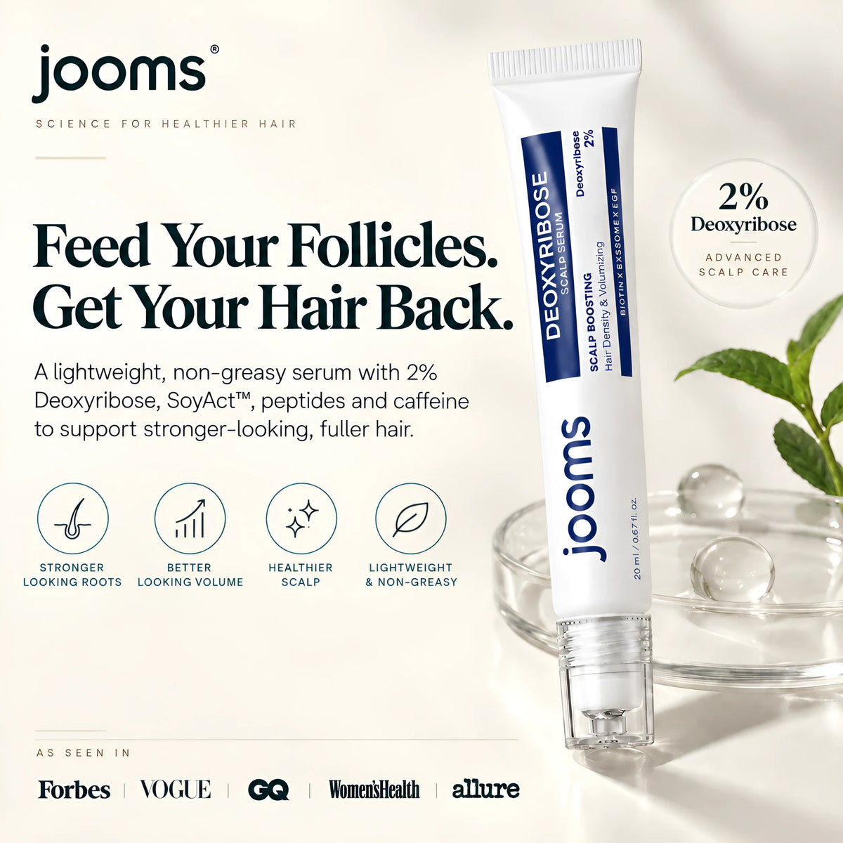 Jooms™ 2% Deoxyribose Scalp Serum